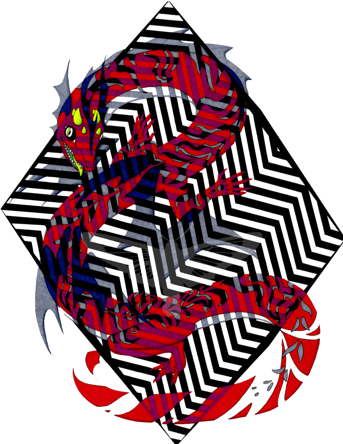 v c twin peaks dragon